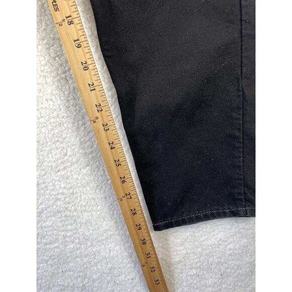 Levi’s 550 Relaxed Fit Jeans Men’s Size‎ 34x32 Black Straight Leg Denim Classic - Picture 4 of 9
